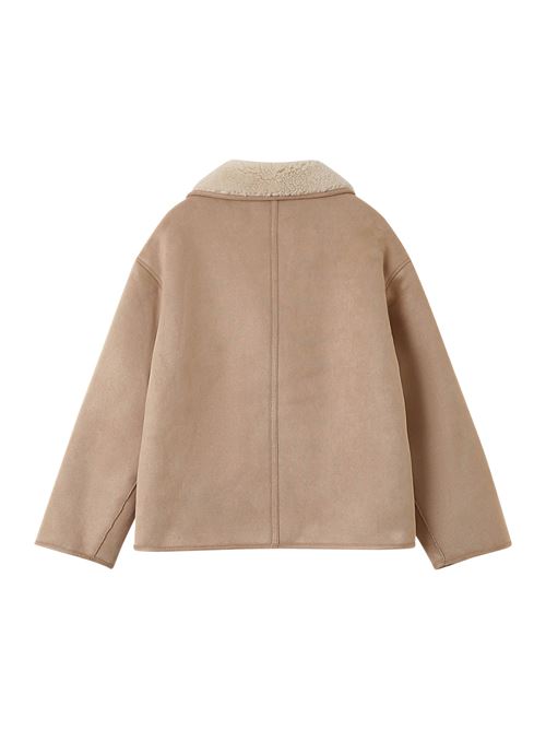 Eco-montone in pelle scamosciata Grace & Mila | FW2519007CA